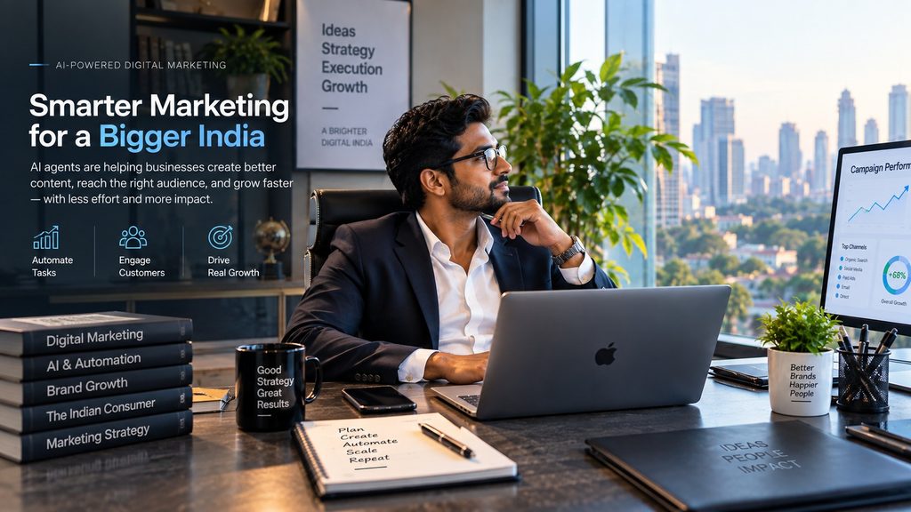 AI agents changing digital marketing in India